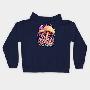 Mushrooms Kids Hoodie